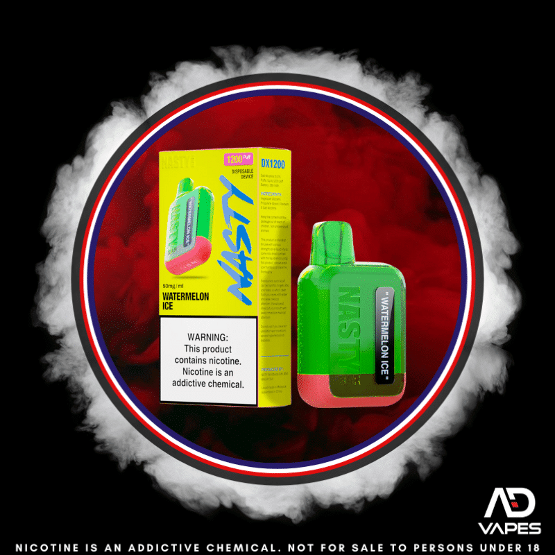 NASTY Bar DX1.2k 1200 50mg Watermelon Ice