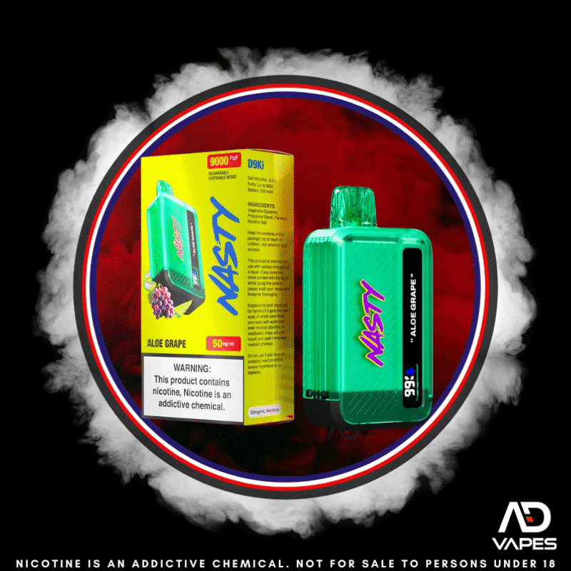 NASTY Bar 9000 50mg Aloe Grape