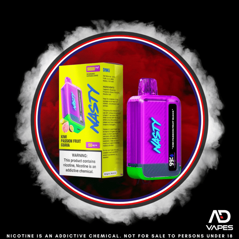 NASTY Bar 9000 50mg Kiwi Passionfruit Guava