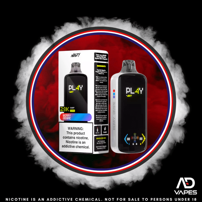 NASTY Play 28K 50mg Berry Grape