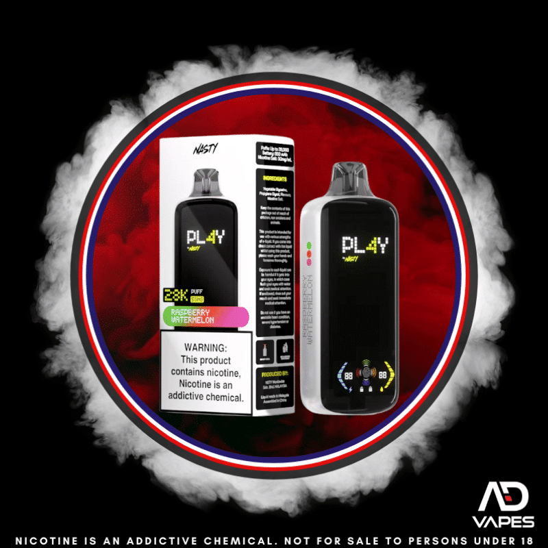 NASTY Play 28K 50mg Raspberry Watermelon