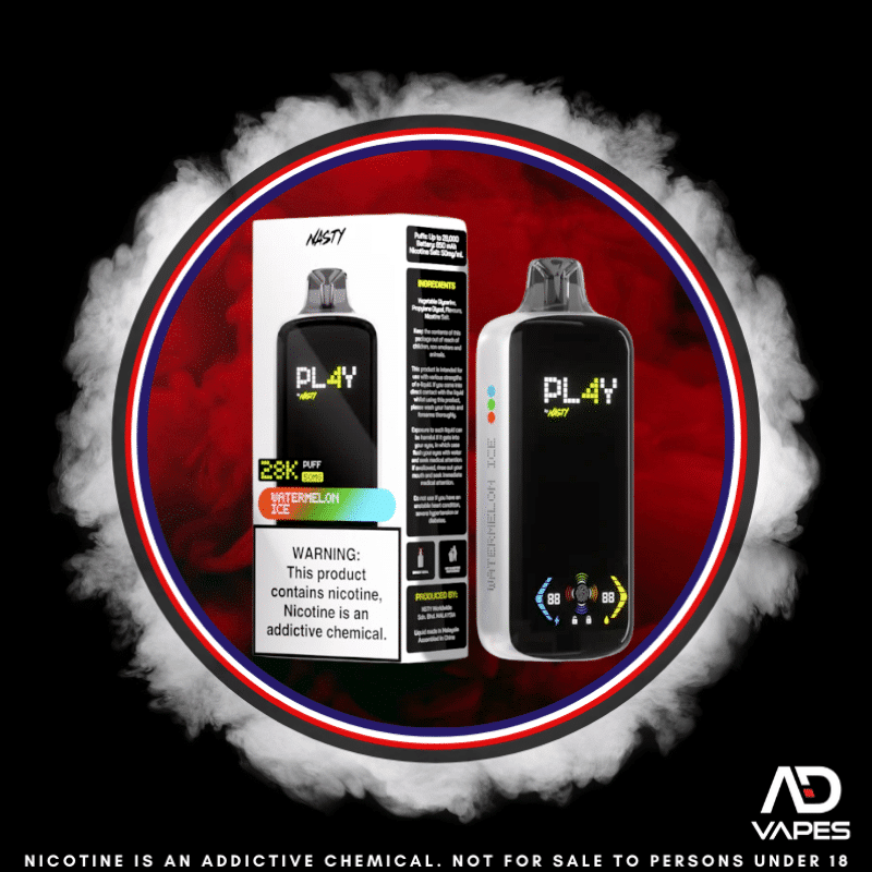 NASTY Play 28K 50mg Watermelon Ice
