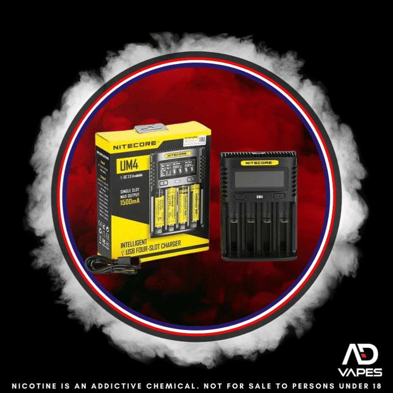 NiteCore UM4 4 Bay Charger