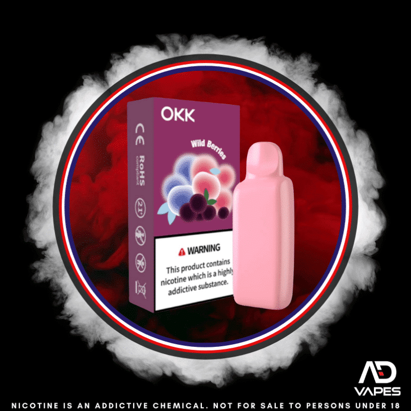 OKK Cross Replacement Pod 5000 35mg Wild Berries