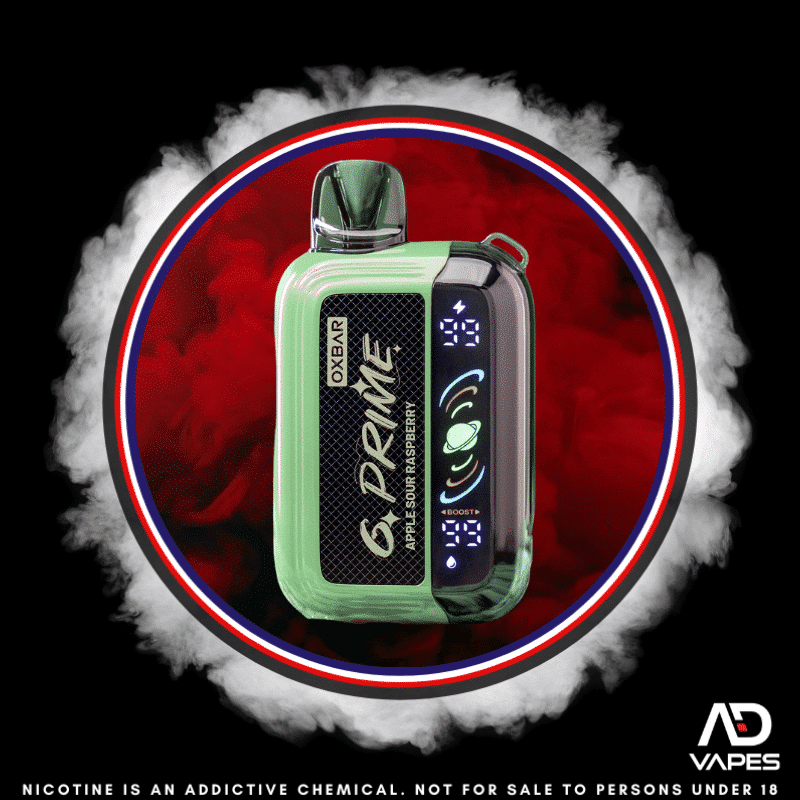 OXBAR G Prime 25K 50mg Apple Sour Raspberry