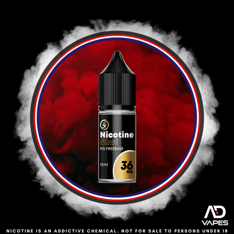 SSL Nicotine Shot 36mg 10ml Makes 3mg 120ml