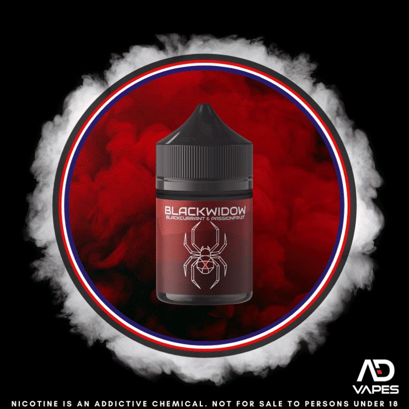 Sigma E-liquids Blackwidow Blackcurrant & Passionfruit 30ml Flavour Shot Makes 60ml