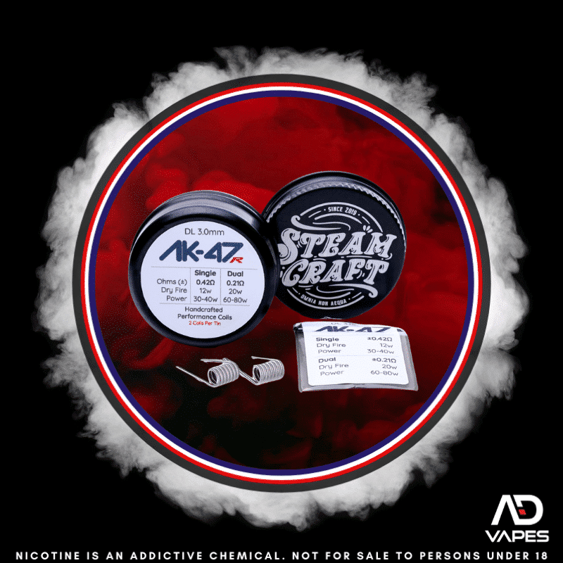 Steam Craft AK-47R Coils 3.0mm (set of 2)