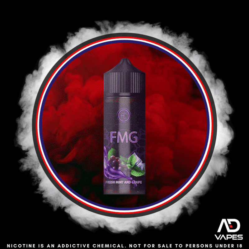 The Hidden Cloud FMG Fresh Mint Grape 2mg 120ml