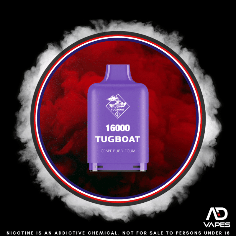 Tugboat Super Replacement Pod 16K 50mg Grape Bubblegum