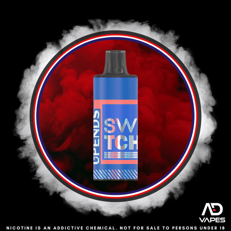 Upends Switch Replacement Pod 4500 50mg Blueberry Cherry Cranberry