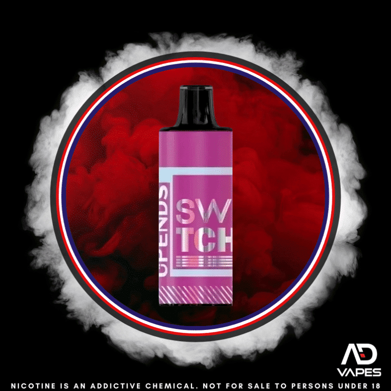 Upends Switch Replacement Pod 4500 50mg Blueberry Raspberry