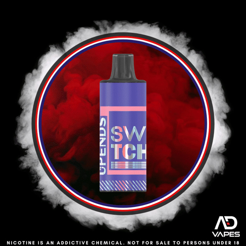 Upends Switch Replacement Pod 4500 50mg Blueberry Raspberry Blackberry