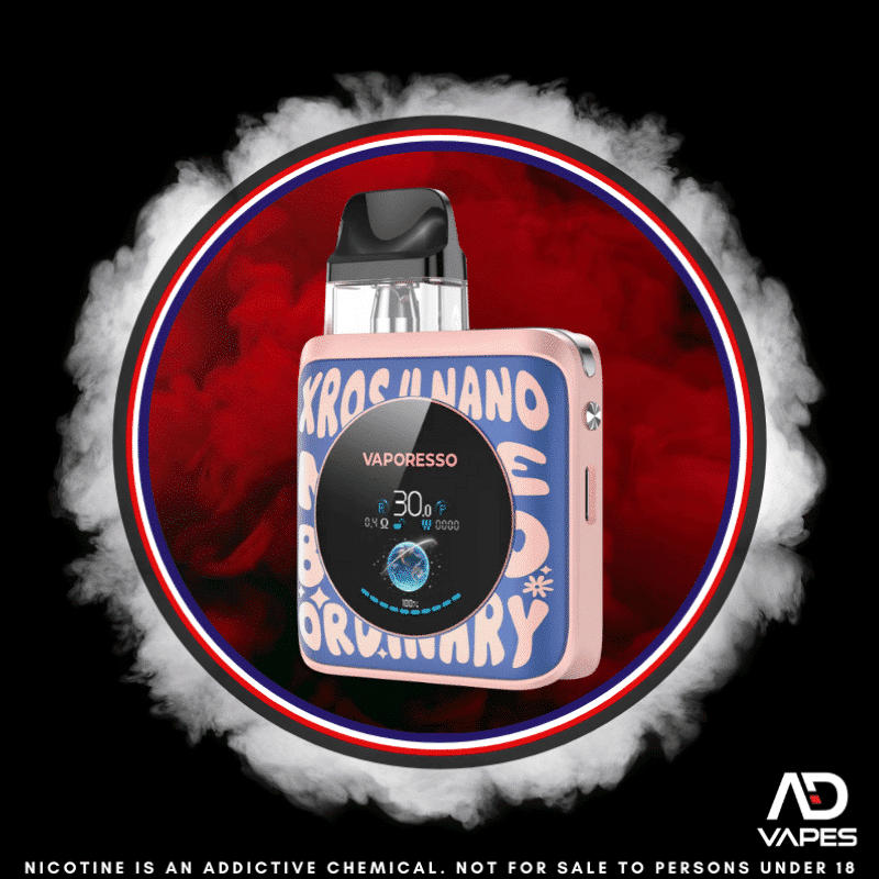 Vaporesso XROS 4 Nano Pod Kit Word-Pop Blue