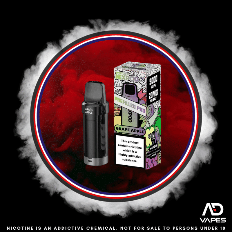 Wotofo Nexpod Replacement Pod 5000 20mg Grape Apple