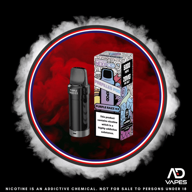 Wotofo Nexpod Replacement Pod 5000 20mg Purple Razz Ice