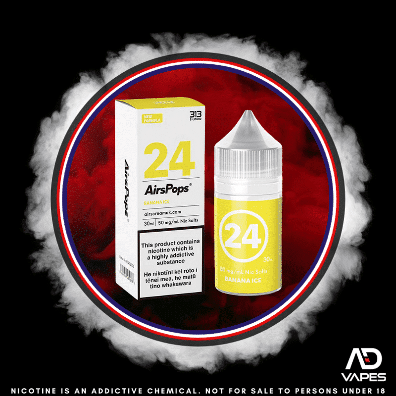 Airscream AirsPops 313 Banana Ice 40mg 30ml