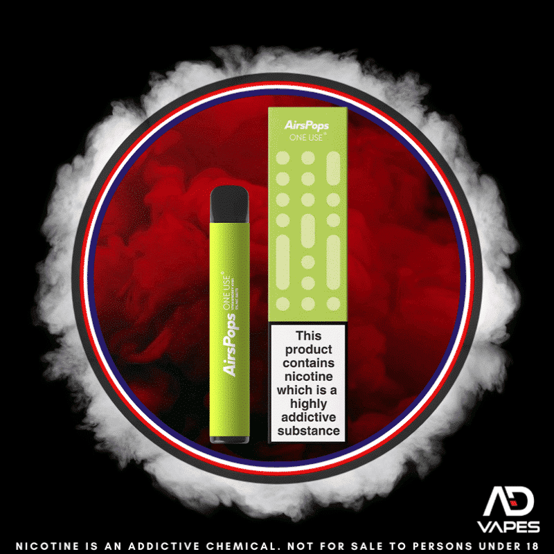 Airscream Airspops 36mg Strawberry Kiwi