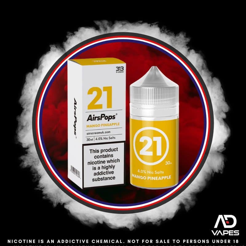 Airscream AirsPops 313 Mango Pineapple 40mg 30ml