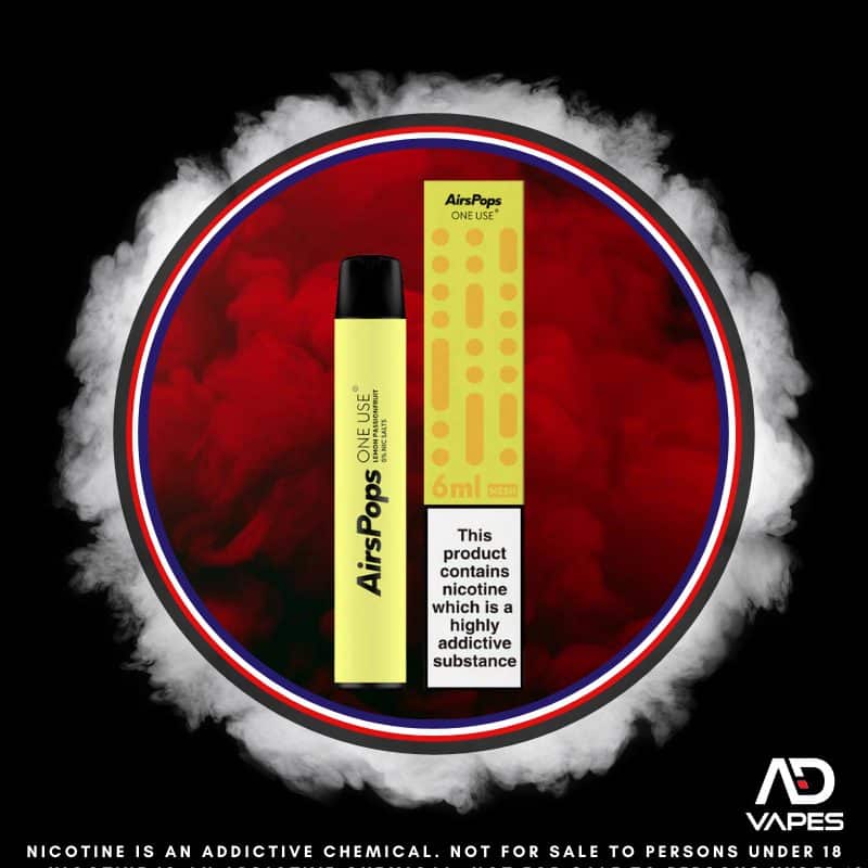 Airscream AirsPops 36mg Lemon Passionfruit