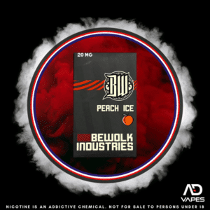 Bewolk industries replacement pod 6000 peach ice 20mg