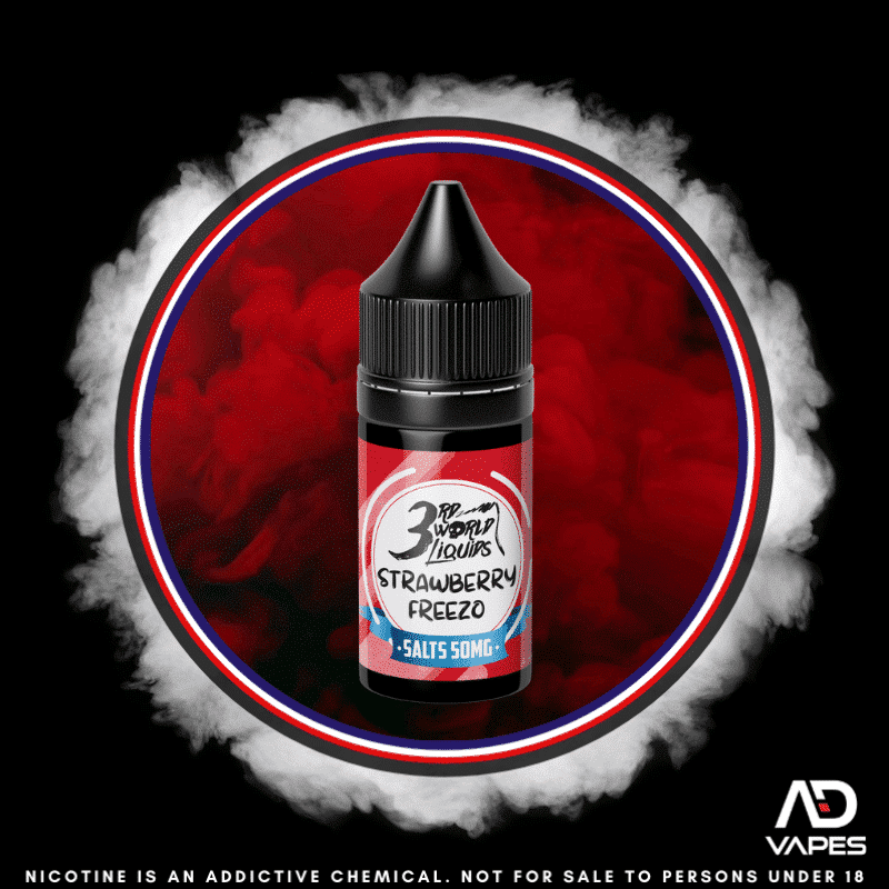 Cosmic Dropz 3rd World Strawberry Freezo 50mg 30ml