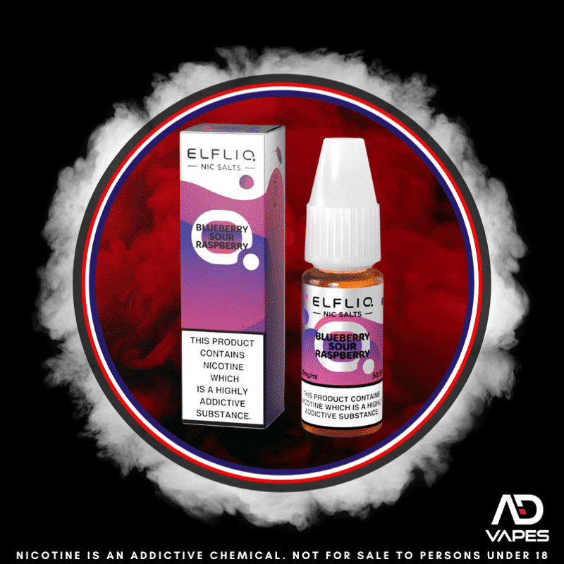 ELFLIQ by Elf Bar Blueberry Sour Raspberry 50mg 30ml