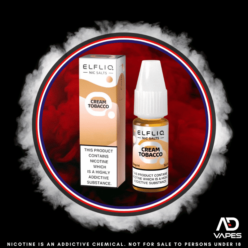 ELFLIQ by Elf Bar Cream Tobacco 50mg 30ml