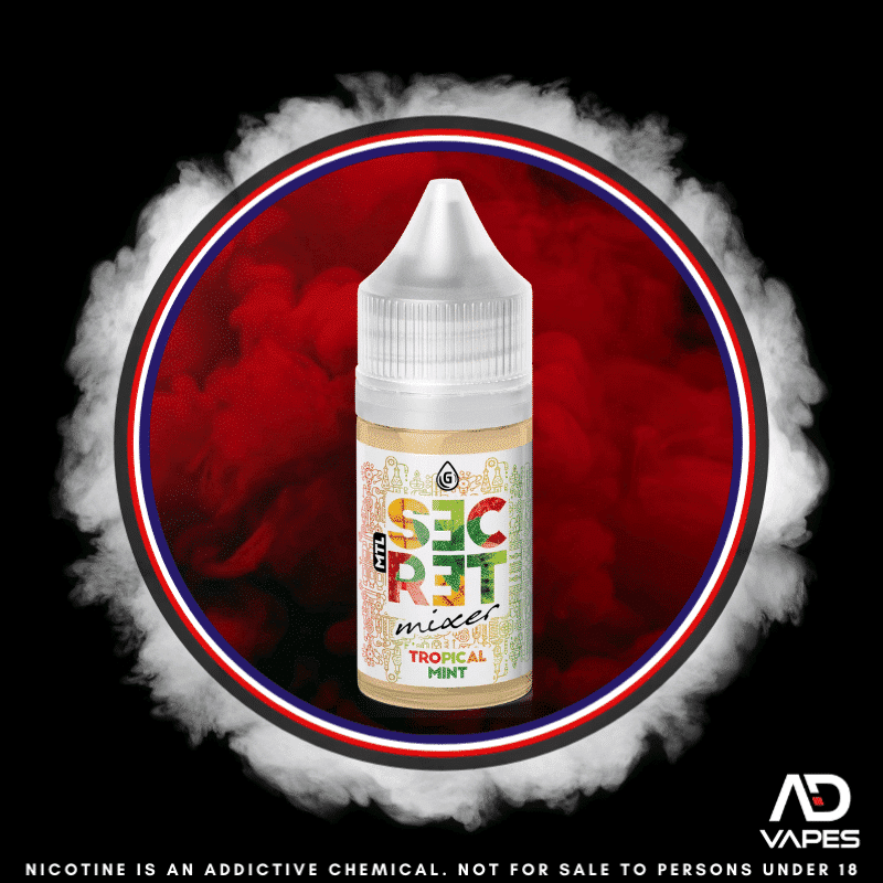 GDrops Secret Mixer Tropical Mint 12mg 30ml