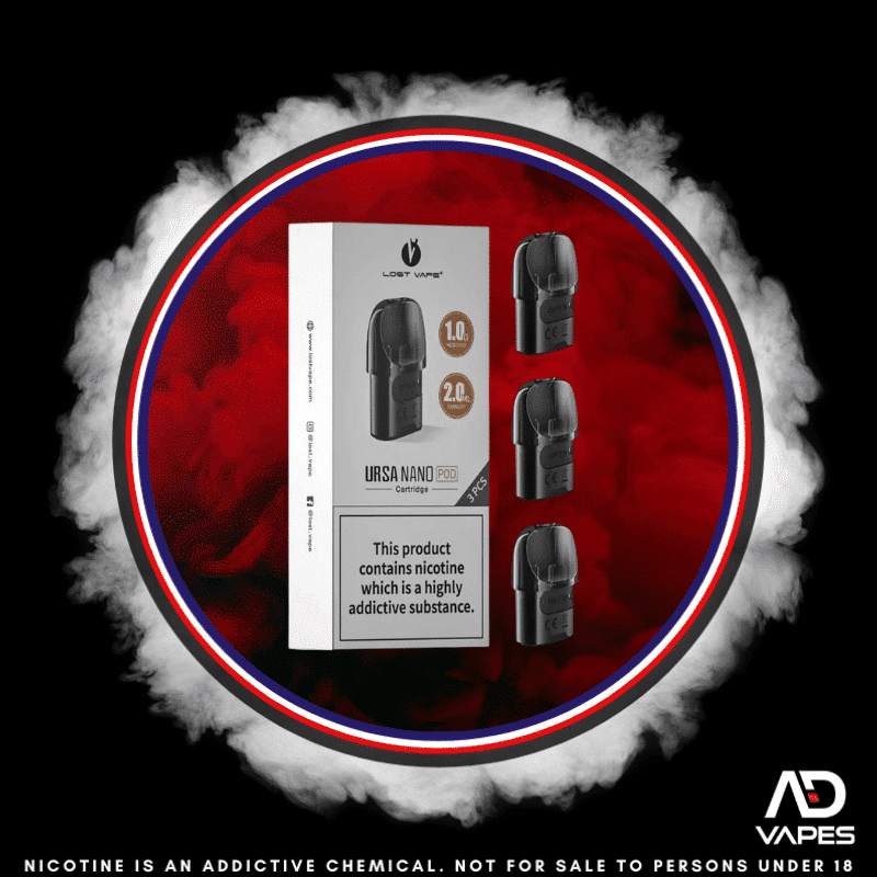 Lost Vape Ursa Nano Replacement Cartridges 1.0 Pack