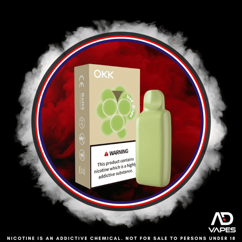 OKK Cross Replacement Pod 5000 35mg Iced Grape
