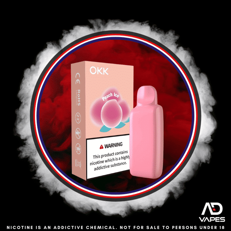 OKK Cross Replacement Pod 5000 35mg Peach Ice