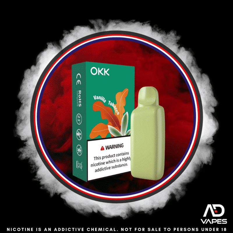 OKK Cross Replacement Pod 5000 50mg Vanilla Tobacco