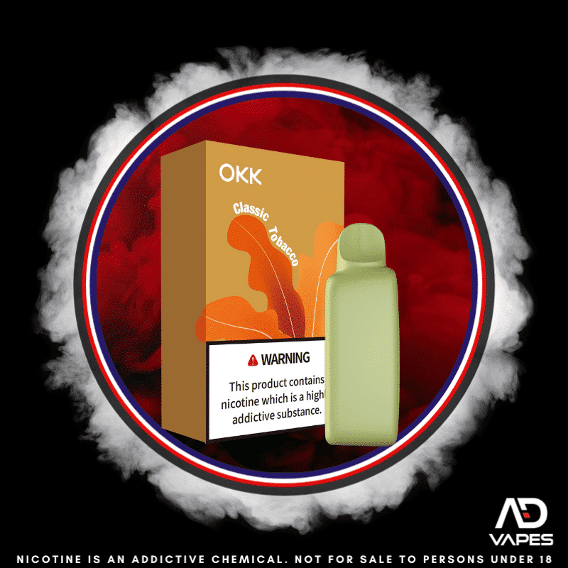 OKK Cross Replacement Pod 5000 35mg Classic Tobacco
