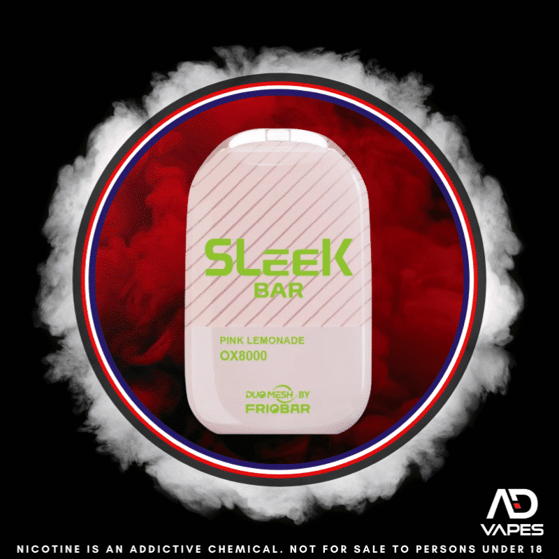 Sleekbar Ox 8000 50mg Pink Lemonade