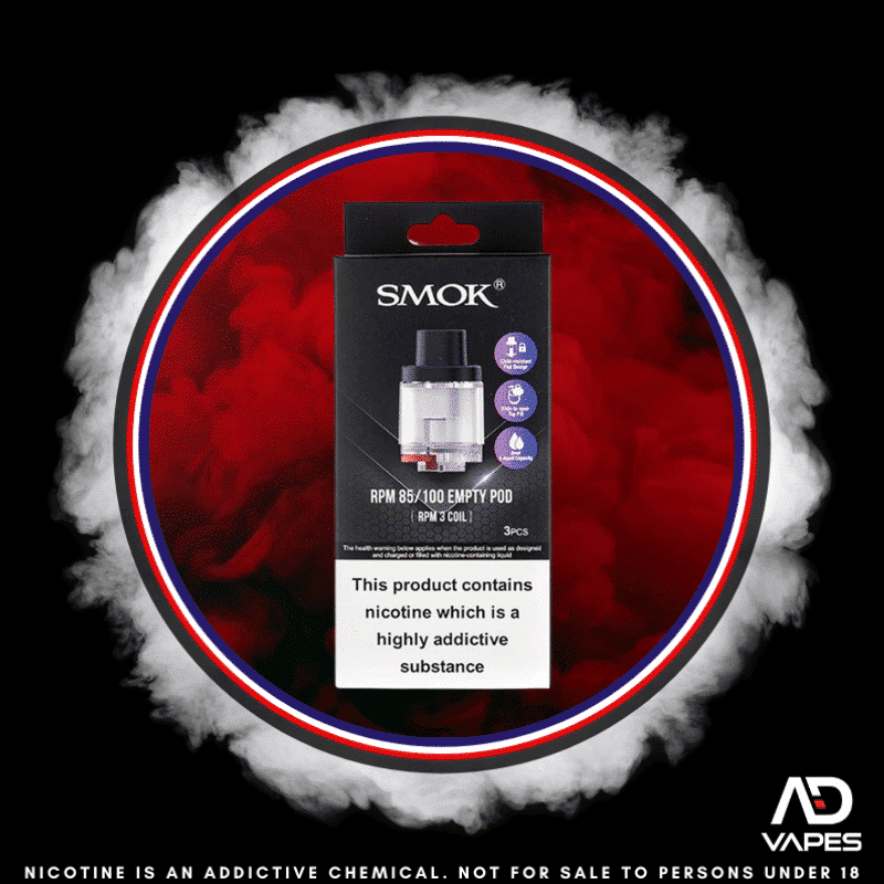 Smok RPM 85 100 Empty Pod RPM3 Coil