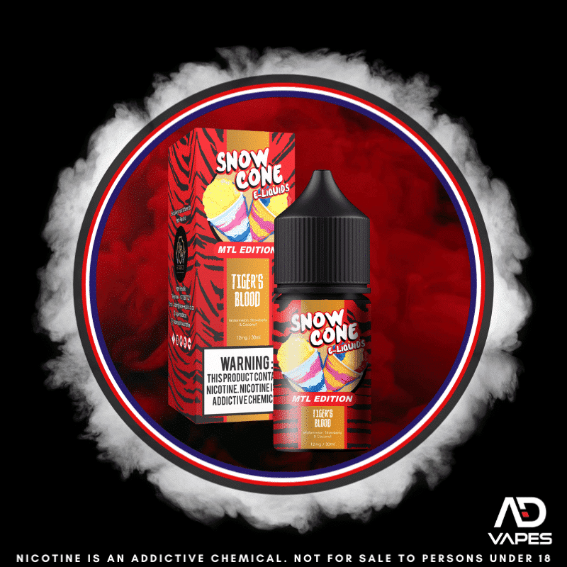Vape Republic Snow Cone Tigers Blood 12mg 30ml
