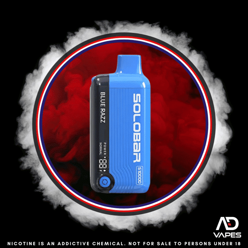 Solo Bar 10k 50mg Blue Razz