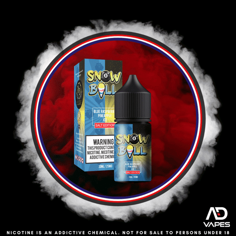 Vape Republic Snow Ball Blue Raspberry Pineapple 25mg 30ml