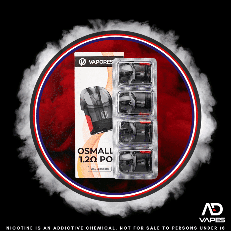 Vaporesso Osmall 2 Pods 1.2ohm 4 Pack