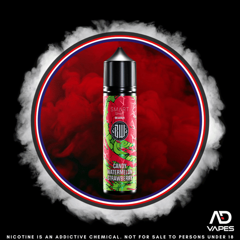 Bewolk Smart Shot Candy Watermelon Strawberry 30ml Flavour Shot Makes 60ml