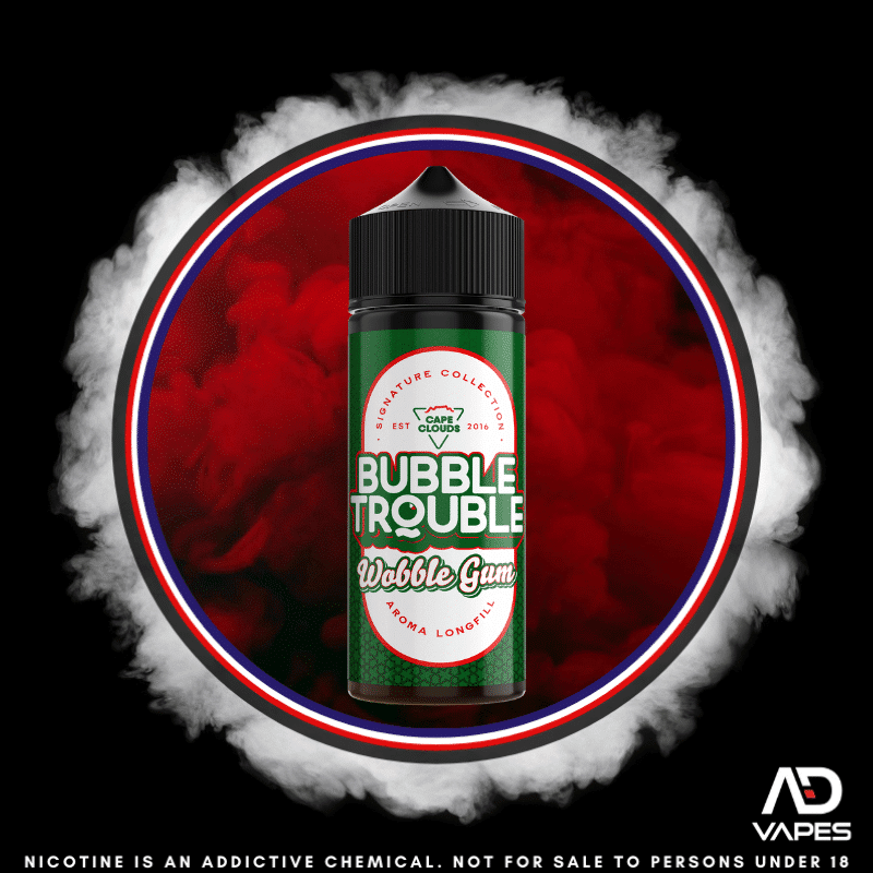 Cape Clouds Bubble Trouble Wobble Gum 120ml Flavour Shot