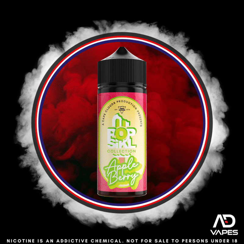 Cape Clouds Popsikl Apple Berry 120ml Flavour Shot