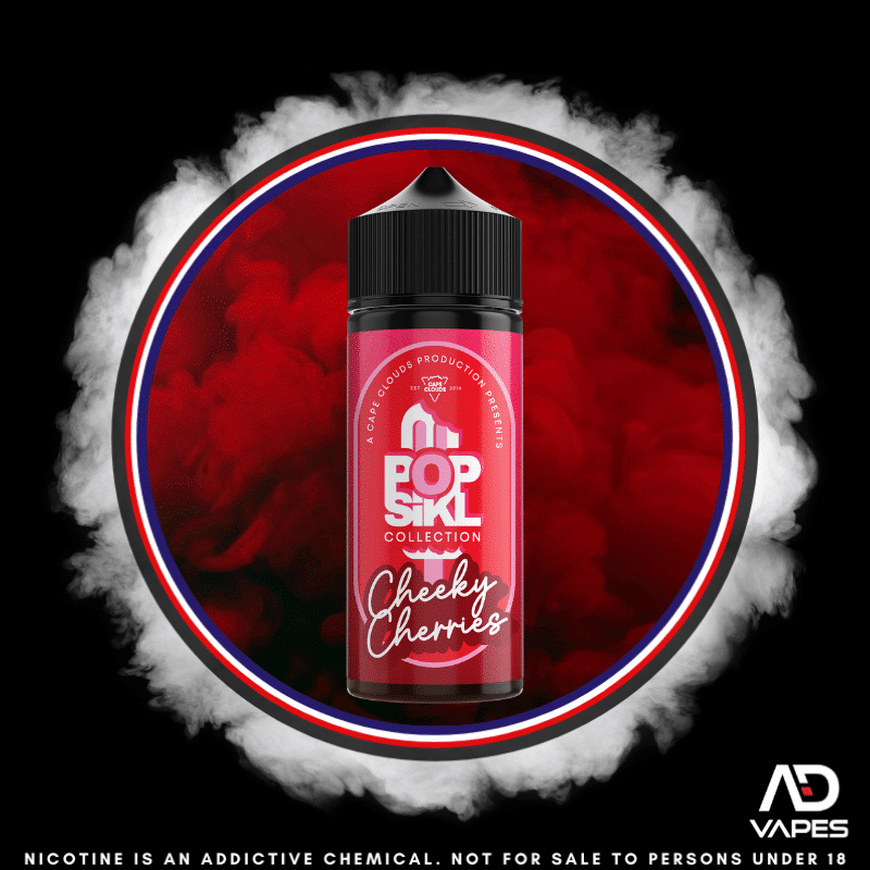 Cape Clouds Popsikl Cheeky Cherries 120ml Flavour Shot