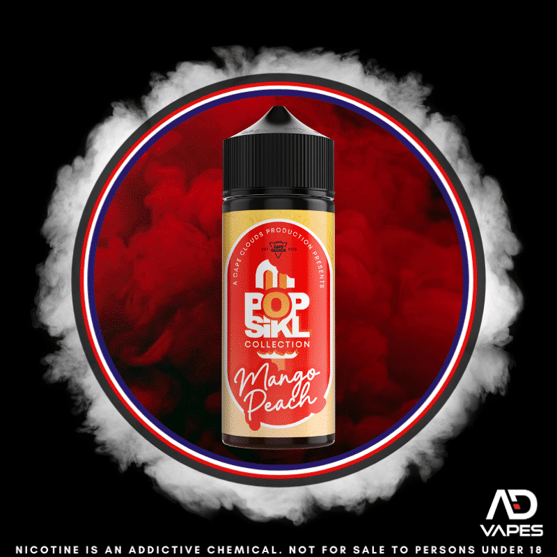Cape Clouds Popsikl Mango Peach 120ml Flavour Shot