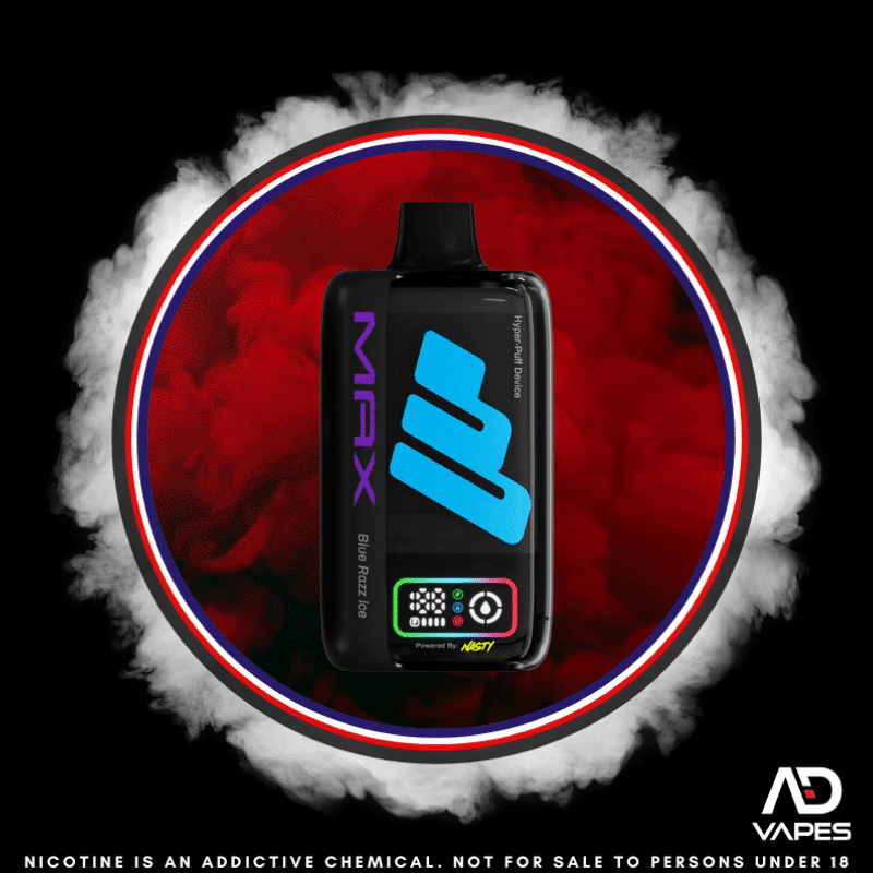 NASTY MAX 40K 50mg Blue Razz Ice