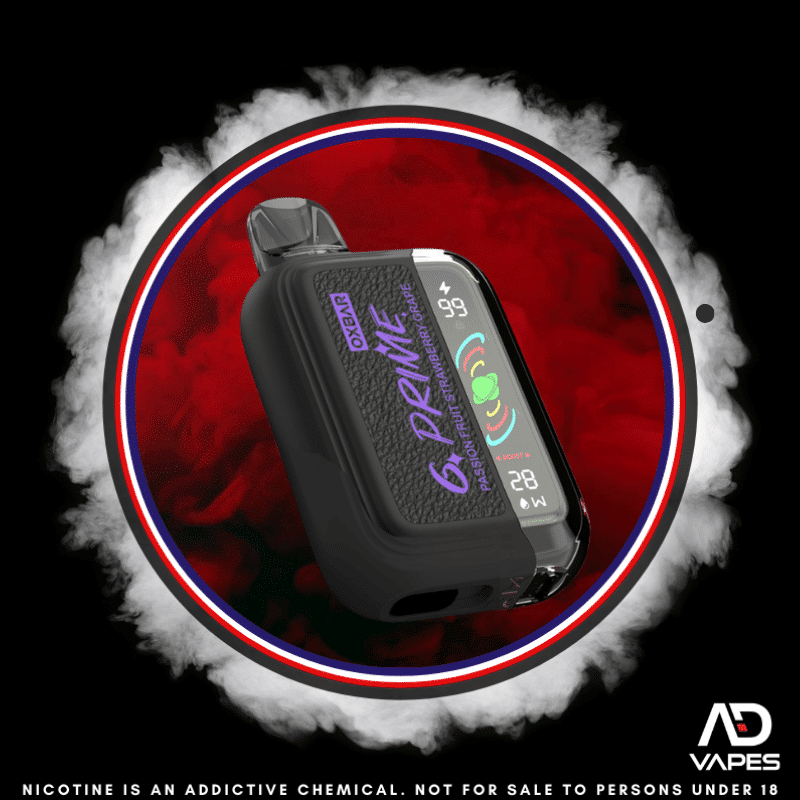 OXBAR G Prime 25K 50mg Passion Fruit Strawberry Grape
