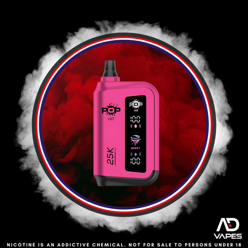 Pop Hits 25K 50mg Strawberry Watermelon Freeze