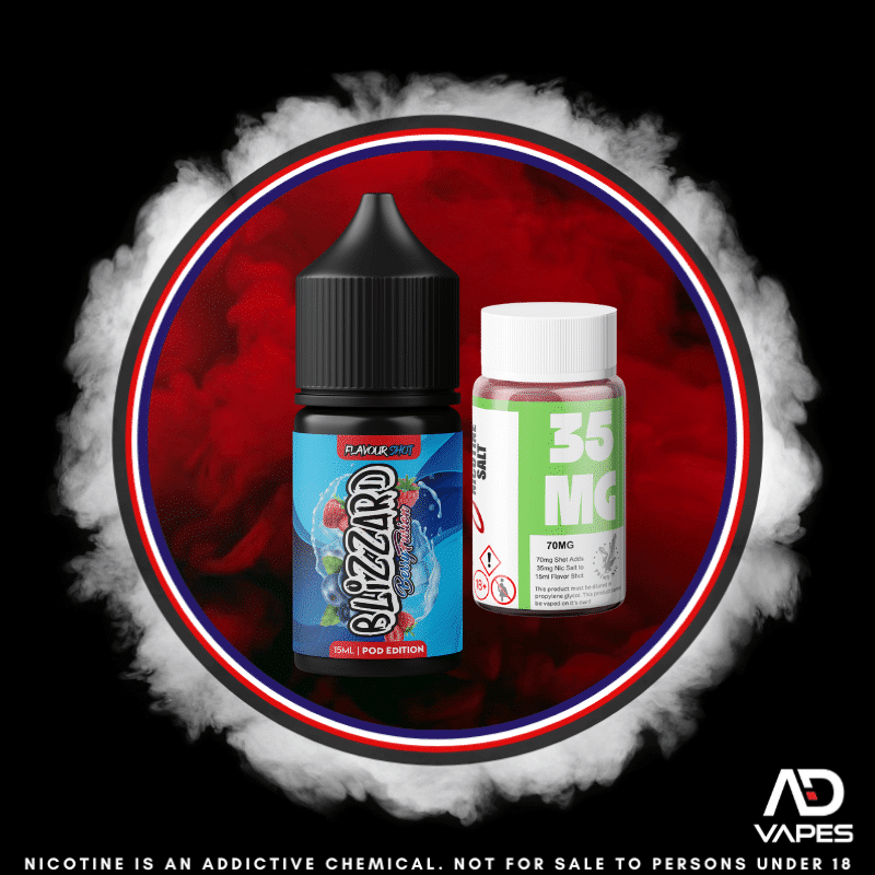 Blizzard Berry Fusion 35mg 30ml Longfill Kit