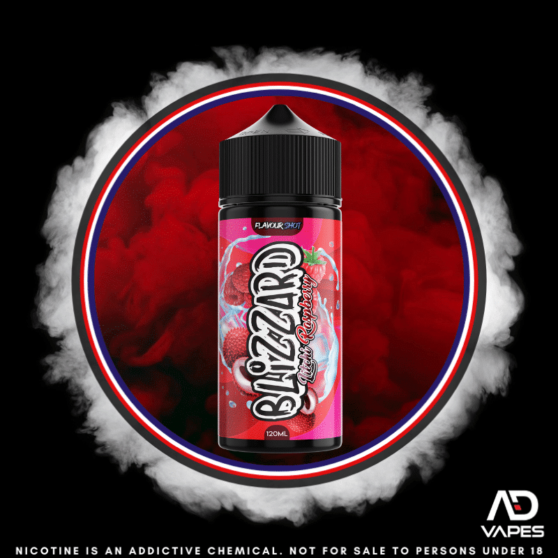 Blizzard Litchi Raspberry 120ml Flavour Shot